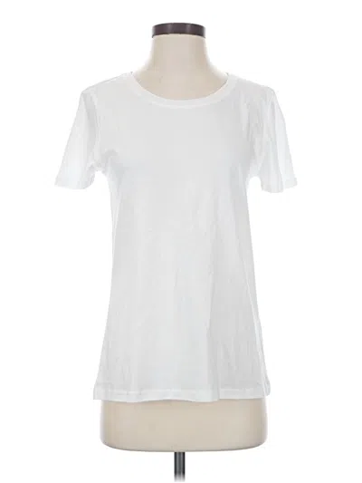Pre-owned Billabong Short Sleeve T-shirt In White