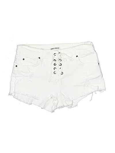 Pre-owned Billabong Shorts In White