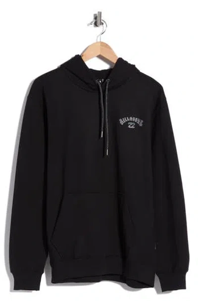 Billabong Shred Graphic Hoodie In Black
