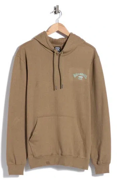 Billabong Shred Graphic Hoodie In Brown