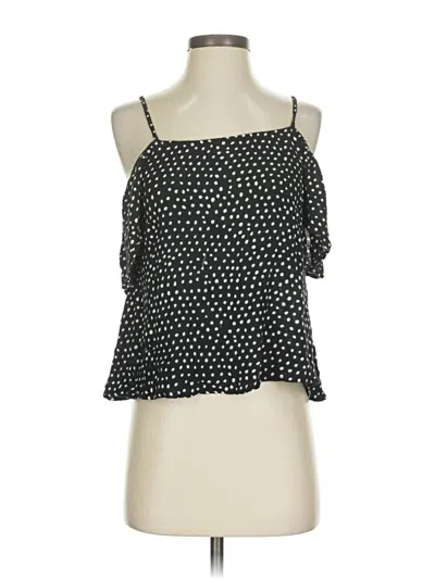 Pre-owned Billabong Sleeveless Blouse In Black