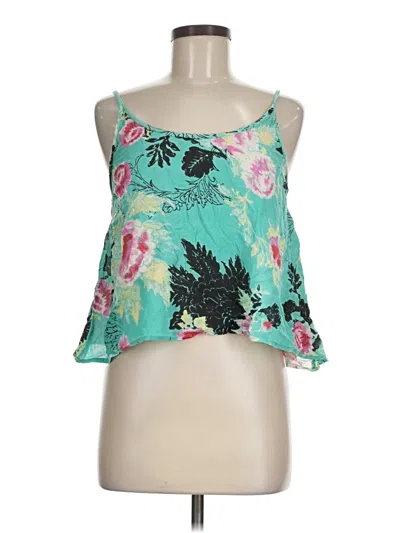 Pre-owned Billabong Sleeveless Blouse In Blue
