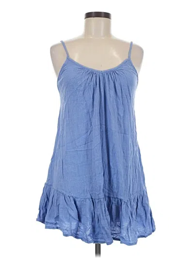 Pre-owned Billabong Sleeveless Blouse In Blue