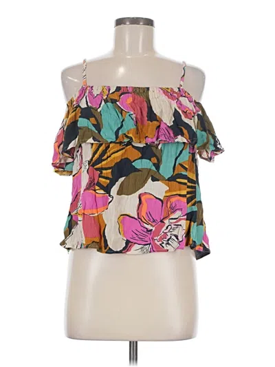 Pre-owned Billabong Sleeveless Blouse In Pink