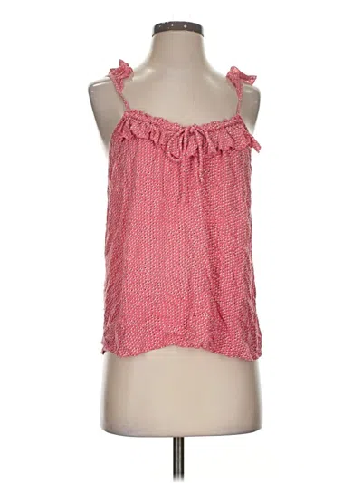 Pre-owned Billabong Sleeveless Blouse In Pink