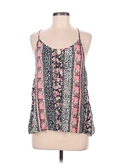 Pre-owned Billabong Sleeveless Blouse In Pink