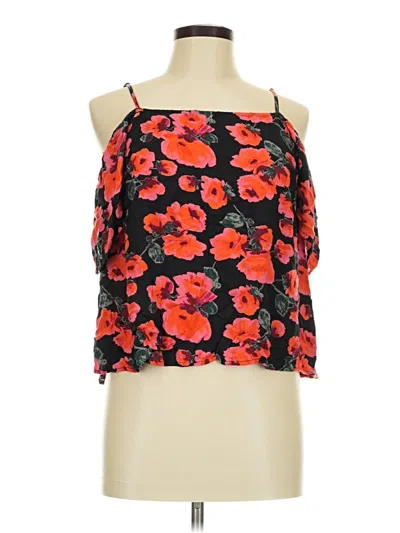 Pre-owned Billabong Sleeveless Blouse In Red