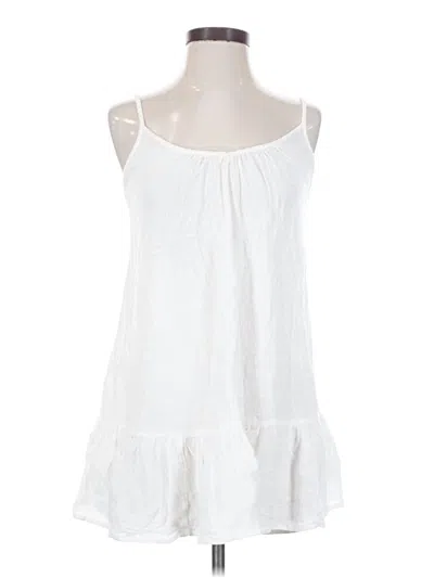 Pre-owned Billabong Sleeveless Blouse In White
