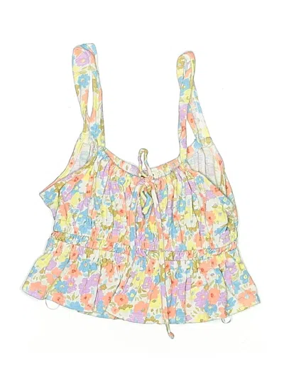 Pre-owned Billabong Kids' Sleeveless Blouse In Yellow