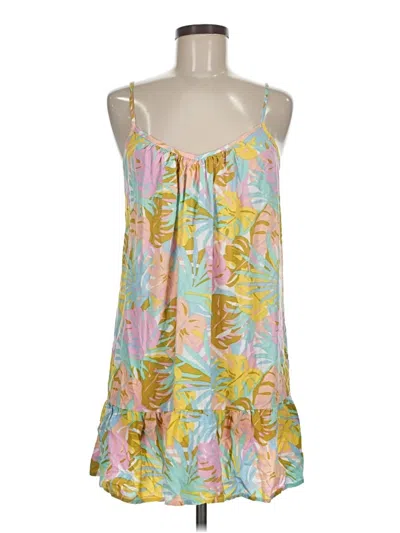 Pre-owned Billabong Sleeveless Blouse In Yellow