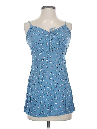 Pre-owned Billabong Sleeveless Top Blue Sweetheart Neckline Tops