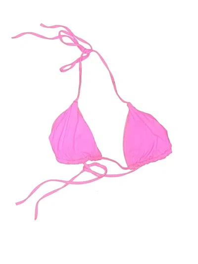Pre-owned Billabong Sleeveless Top Pink Halter Neckline Tops