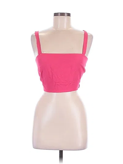 Pre-owned Billabong Sleeveless Top Pink Sweetheart Neckline Tops