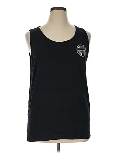 Pre-owned Billabong Sleeveless T-shirt In Black