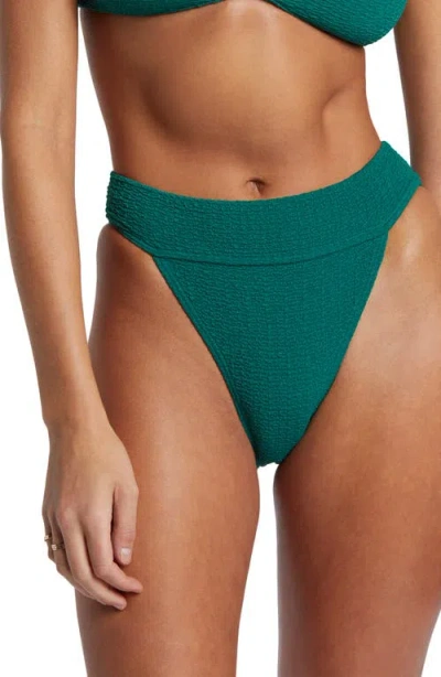 Billabong So Dazed Aruba High Waist Bikini Bottoms In Emerald Bay