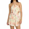 Billabong So Golden Romper In Butter In Multi