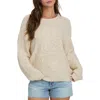 Billabong Soft Wave Sweater In Neutral
