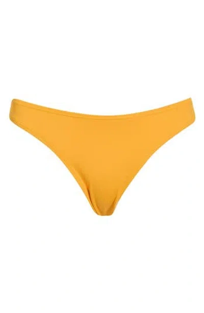 Billabong Sol Searcher Hike Bikini Bottoms In Yellow