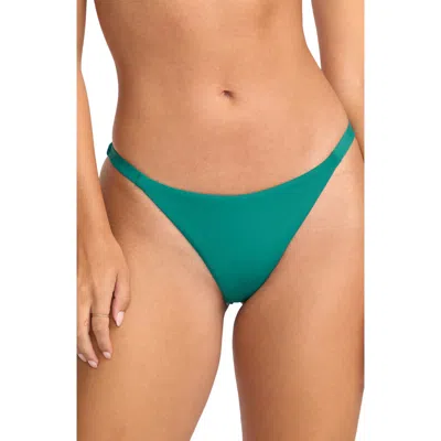 Billabong Sol Searcher Maya Bikini Bottoms In Green