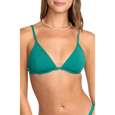 Billabong Sol Searcher Reese Underwire Bikini Top In Green