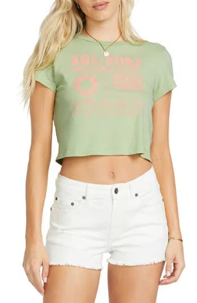 Billabong Sol Surf Crop Graphic T-shirt