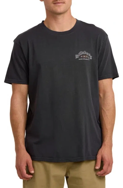 Billabong South Runner Premium Short Sleeve Graphic T-shirt In Black