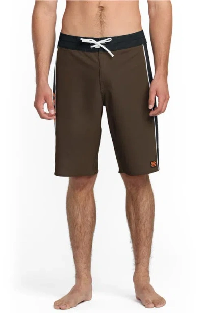 Billabong Spec 73 D Bah Pro Board Shorts In Brown