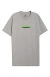 Billabong Spec Holographic Cotton Graphic T-shirt In Gray