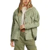 BILLABONG BILLABONG STOKED ON YOU PRINT COTTON CORDUROY BUTTON-UP SHIRT