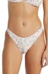 Shop Billabong Stuck On You Tanlines Bikini Bottoms In Multi