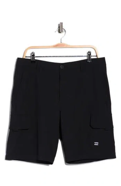 Billabong Submersible Cargo Shorts In Black