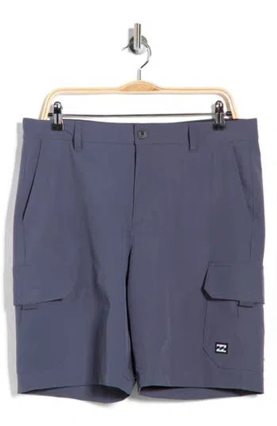 Billabong Submersible Cargo Shorts In Blue