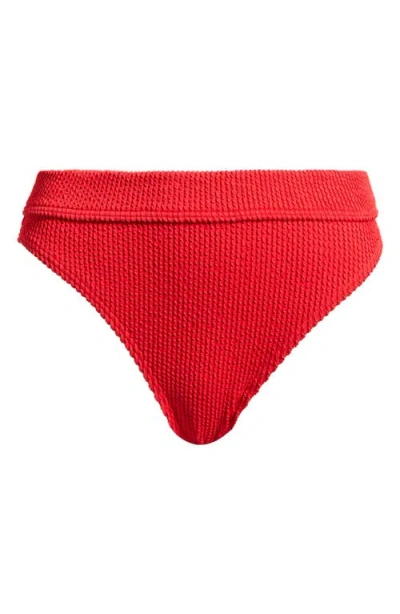 Billabong Summer High Maui Rider Bikini Bottoms In Fiesta Red