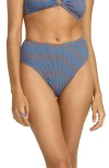 Billabong Summer High Stripe Bikini Bottoms