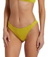 Billabong Summer High Tanga Bikini Bottoms In Yellow