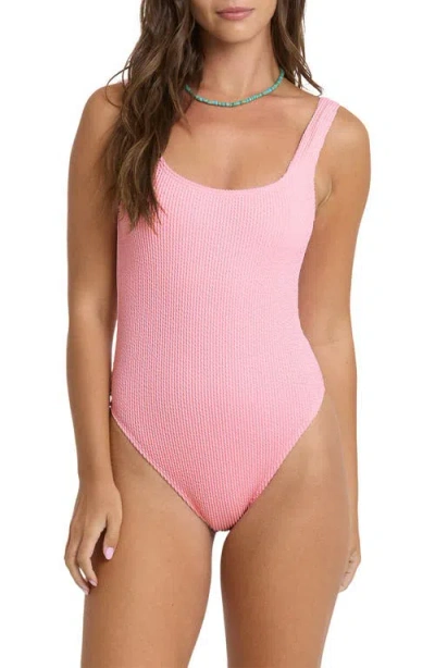 Billabong Summer High Tanker One-piece Swimsuit In Animal Print