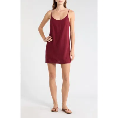 Billabong Summer Love Minidress In Brown
