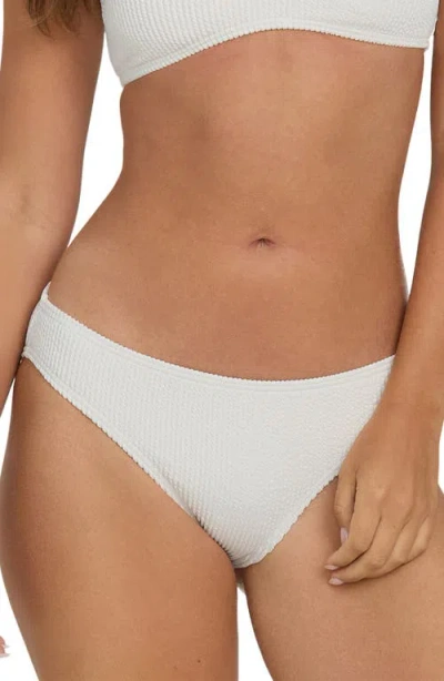 Billabong Summer Lowrider Bikini Bottoms In White