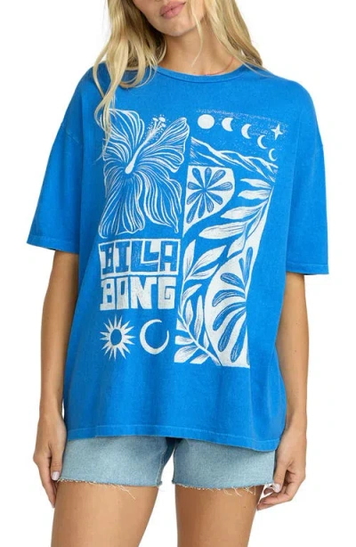 Billabong Summer Nights Oversize Cotton Graphic T-shirt