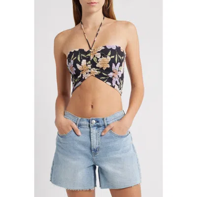 BILLABONG BILLABONG SUMMER SUNSHINE SMOCKED CROP TANK