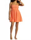 Billabong Summers End Dress In Sweet Papaya In Orange