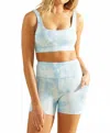 Billabong Summit Bra Tank In Seamist In Multi
