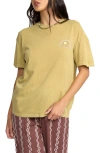 Billabong Sun Lovers Club Cotton Graphic T-shirt In Gray