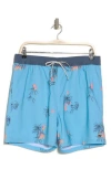 Billabong Sundays Layback Swim Trunks In Coastal Blue