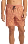 Billabong Sundays Layback Swim Trunks In Multi