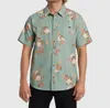 Billabong Sundays Mini Shirt In Sage (sag) In Green