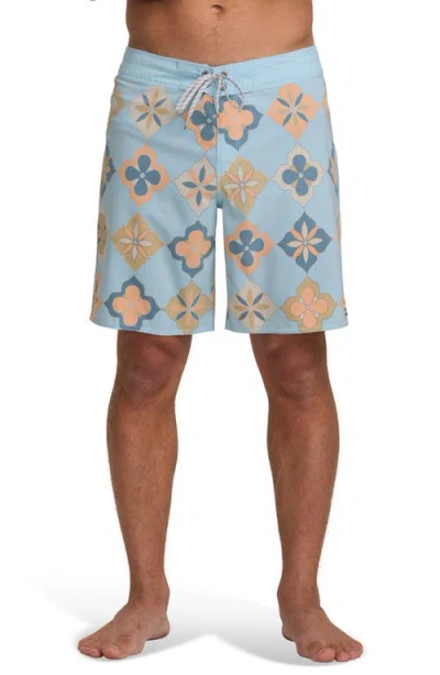 Billabong Sundays Pro Board Shorts In Dusty Blue