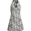 Billabong Sunny Sometimes Halter Minidress