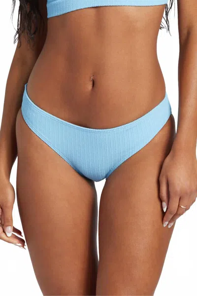 Billabong Sunrays Lowrider Bikini Bottoms In Blue Dream