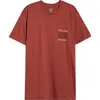 Billabong Sunrays Premium Graphic T-shirt In Red
